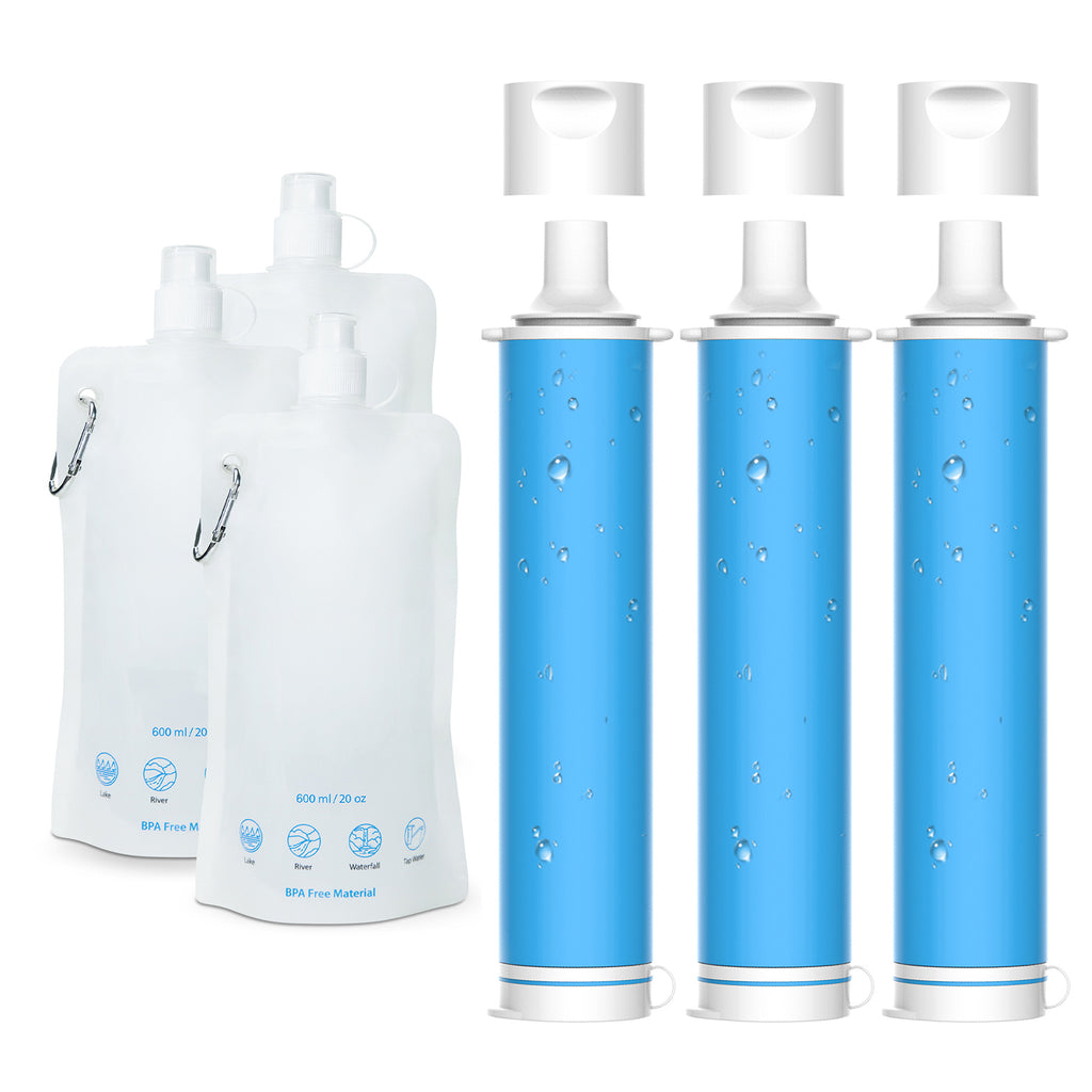 ECF-7041 Water Filter Straw Portable Outdoor Filtration System