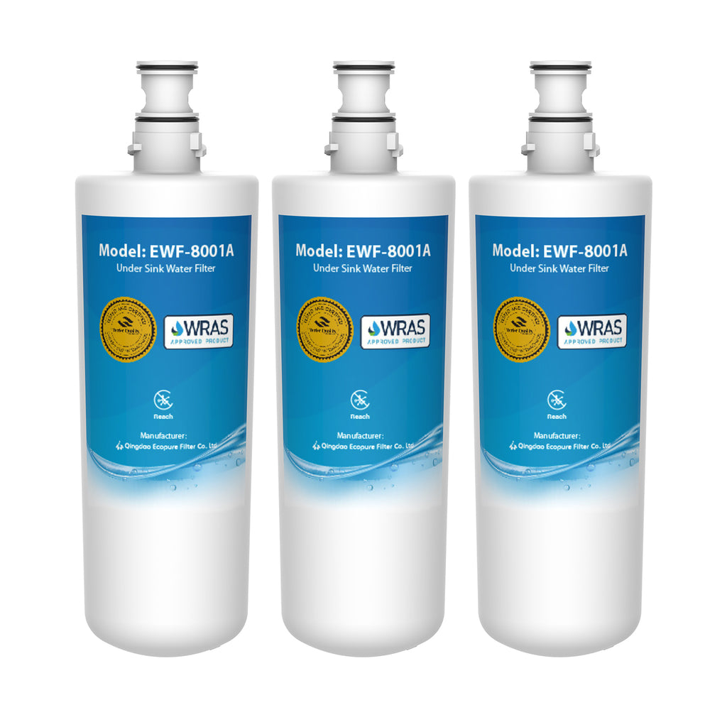 EWF-8001 Undersink Water Filter Replacement for Filtrete 3US-AF01