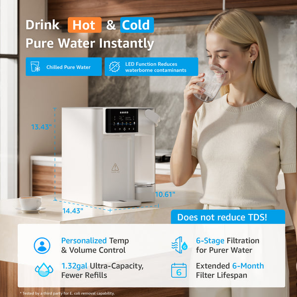 ERS-2101 Countertop Hot & Cold Water Filter Dispenser 3