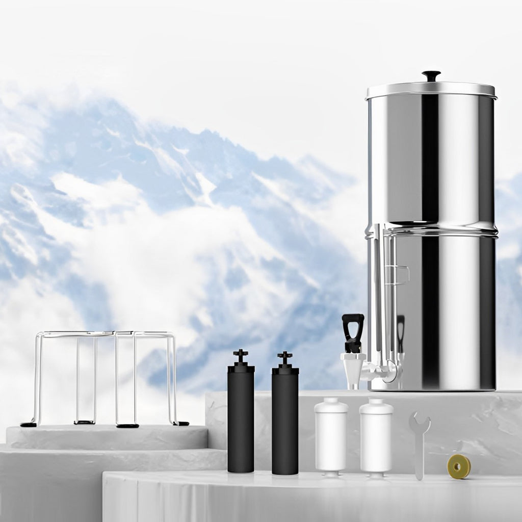 ECF-7088 Outdoor Stainless Steel King Tank Camping Water Filter